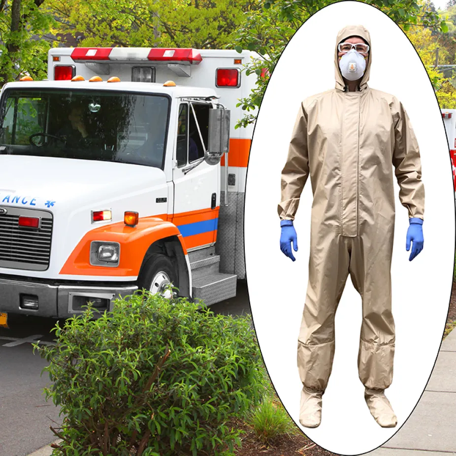 gore tex hazmat suit